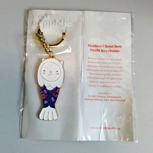 MERLION CHOUCHOU OUTFIT KEYCHAIN
